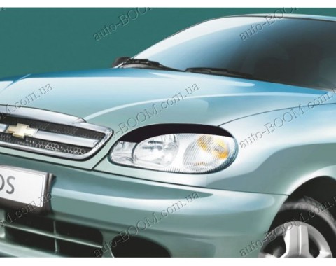 Реснички на фары Daewoo Sens 02- (Spirit)