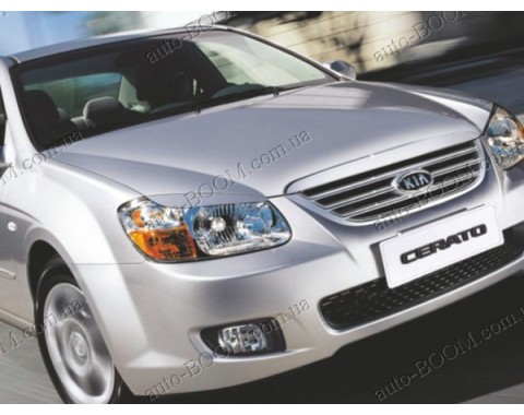 Реснички на фары Kia Cerato 06-09 (Spirit)
