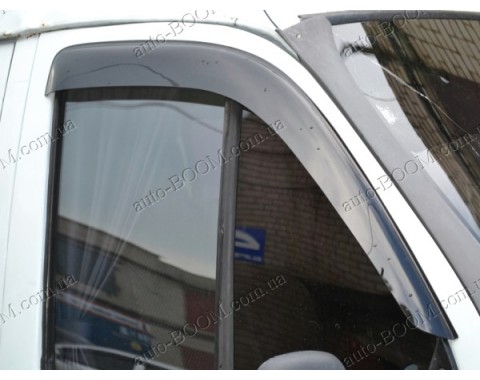 Дефлекторы окон на Газель Соболь широкие (Cobra Tuning)