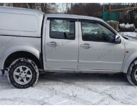 Дефлекторы окон на Great Wall Wingle 07-11 (Cobra Tuning)