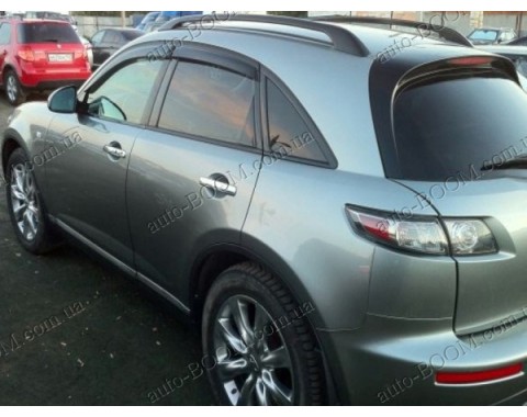 Дефлекторы окон на Infiniti FX45 03-08 (Cobra Tuning)
