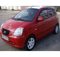 Дефлекторы окон на Kia Picanto 04-10 (Cobra Tuning)