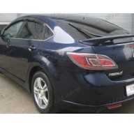 Дефлекторы окон на Mazda 6 07-12 хэтчбек (Cobra Tuning)