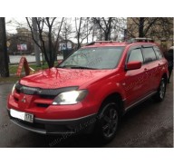 Дефлекторы окон на Mitsubishi Outlander 03-06 (Cobra Tuning)