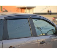 Дефлекторы окон на Nissan Note 05-12 (Cobra Tuning)
