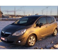 Дефлекторы окон на Opel Meriva B 10- (полностью) (Cobra Tuning)