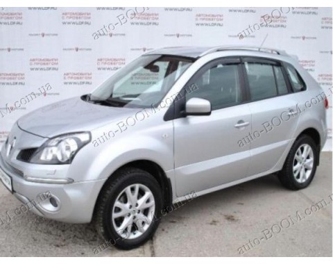 Дефлекторы окон на Renault Koleos 08- (Cobra Tuning)