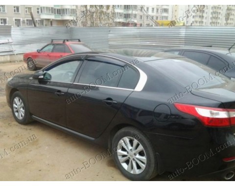 Дефлекторы окон на Renault Latitude 10- (Cobra Tuning)