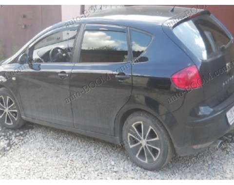 Дефлекторы окон на Seat Altea 04- (Cobra Tuning)