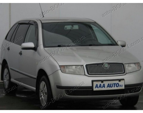 Дефлекторы окон на Skoda Fabia 00-07 универсал (Cobra Tuning)