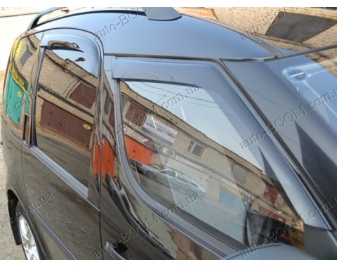 Дефлекторы окон на Skoda Roomster 06- (Cobra Tuning)