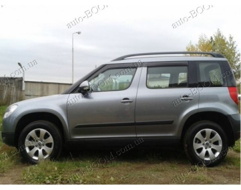 Дефлекторы окон на Skoda Yeti 09- (Cobra Tuning)
