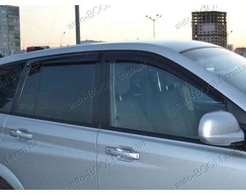 Дефлекторы окон на SsangYong Kyron 05-11 (Cobra Tuning)