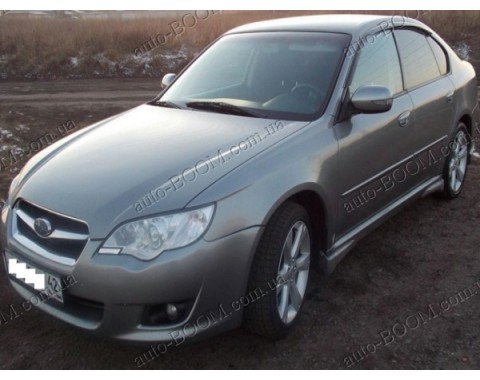 Дефлекторы окон на Subaru Legacy 4 04-09 (Cobra Tuning)