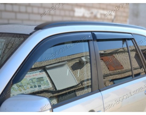 Дефлекторы окон на Suzuki Grand Vitara 2 05- 5дверей (Cobra Tuning)