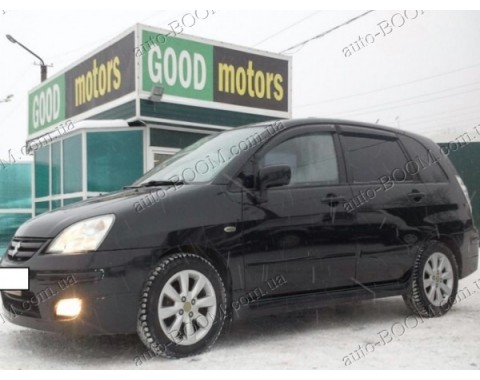 Дефлекторы окон на Suzuki Liana 01-07 универсал (Cobra Tuning)