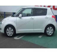 Дефлекторы окон на Suzuki Swift 5 10- (Cobra Tuning)