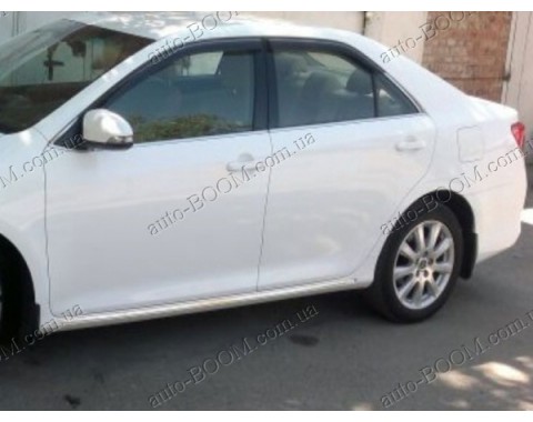 Дефлекторы окон на Toyota Camry 50 11- (Cobra Tuning)