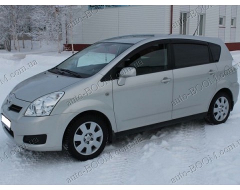 Дефлекторы окон на Toyota Corolla Verso 01-08 (Cobra Tuning)