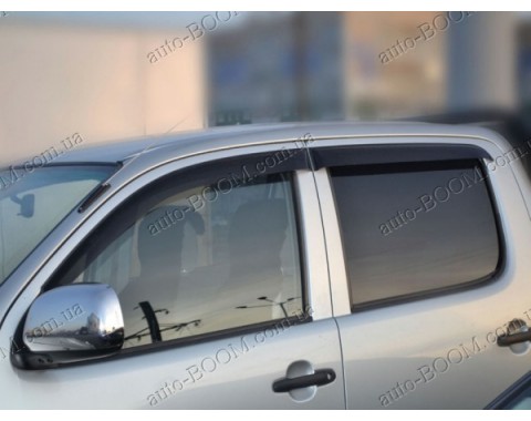 Дефлекторы окон на Toyota Hilux 7 10- (Cobra Tuning)