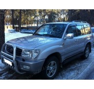 Дефлекторы окон на Toyota Land Cruiser 100 98-08 (Cobra Tuning)