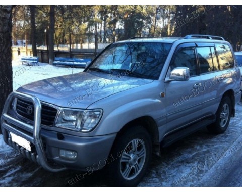 Дефлекторы окон на Toyota Land Cruiser 100 98-08 (Cobra Tuning)