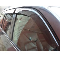 Дефлекторы окон на Toyota Land Cruiser 200 08- (Cobra Tuning)