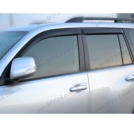 Дефлекторы окон на Toyota Prado 150 09- (Cobra Tuning)