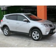 Дефлекторы окон на Toyota RAV4 4 13- 5дверей (Cobra Tuning)