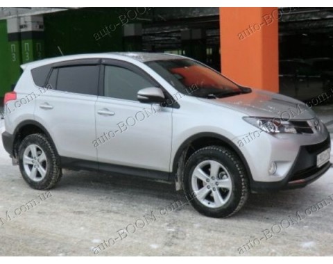 Дефлекторы окон на Toyota RAV4 4 13- 5дверей (Cobra Tuning)