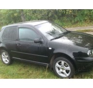 Дефлекторы окон на VW Golf 4 97-03 3двери (Cobra Tuning)