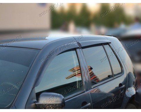 Дефлекторы окон на VW Golf 4 97-03 5дверей (Cobra Tuning)