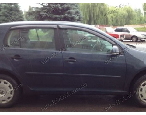 Дефлекторы окон на VW Golf + Plus 05- (Cobra Tuning)