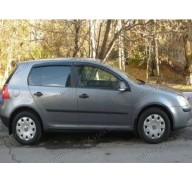 Дефлекторы окон на VW Golf 5 03-08 5дверей (Cobra Tuning)