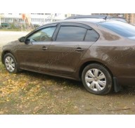 Дефлекторы окон на VW Jetta 6 10- (Cobra Tuning)