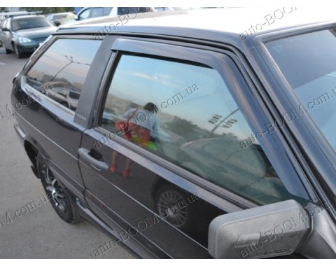 Дефлекторы окон на ВАЗ 2108 (Cobra Tuning)