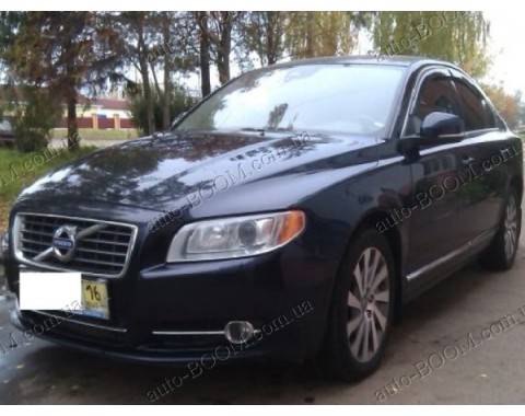 Дефлекторы окон на Volvo S80 06- (Cobra Tuning)