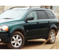 Дефлекторы окон на Volvo XC90 02- (Cobra Tuning)