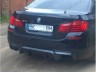 Диффузор заднего бампера BMW 5 F10/F11 09- (Lerrium)
