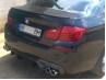 Лип-спойлер  (сабля) для BMW 5 F10/F11 09- (Lerrium)