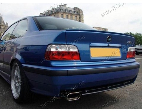 Спойлер  (сабля) на крышку багажника BMW 3 E46 98-06 (Lerrium)