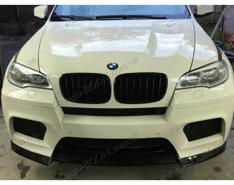 Накладка на М-бампер BMW X6 E71 08-14 (Lerrium)
