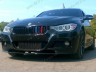 Накладка на передний  М-бампер BMW 3 F30 12- (Lerrium)