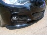 Накладка на передний  М-бампер BMW 3 F30 12- (Lerrium)