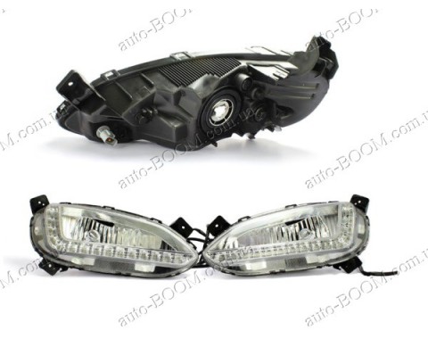 Ходовые огни Hyundai Santa Fe 12-V2