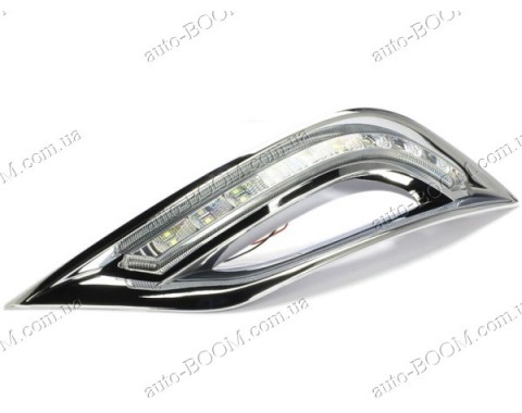 Ходовые огни Hyundai Sonata 10- Chrome