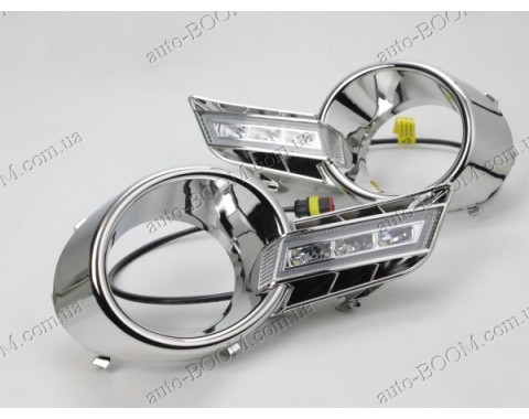 Ходовые огни Toyota Highlander 07-10 V2