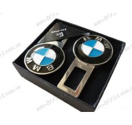 Заглушка ремня безопасности с логотипом BMW 1 E87 04-12 (Libao)