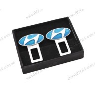 Заглушка ремня безопасности с логотипом Hyundai Accent 2 00-06 (Libao)