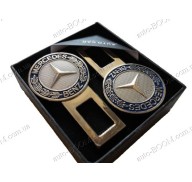 Заглушка ремня безопасности с логотипом Mercedes A W168 97-04 (Libao)